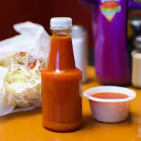 bottle of hot sauce to make the Best Eastern North Carolina BBQ Sauce Recipe