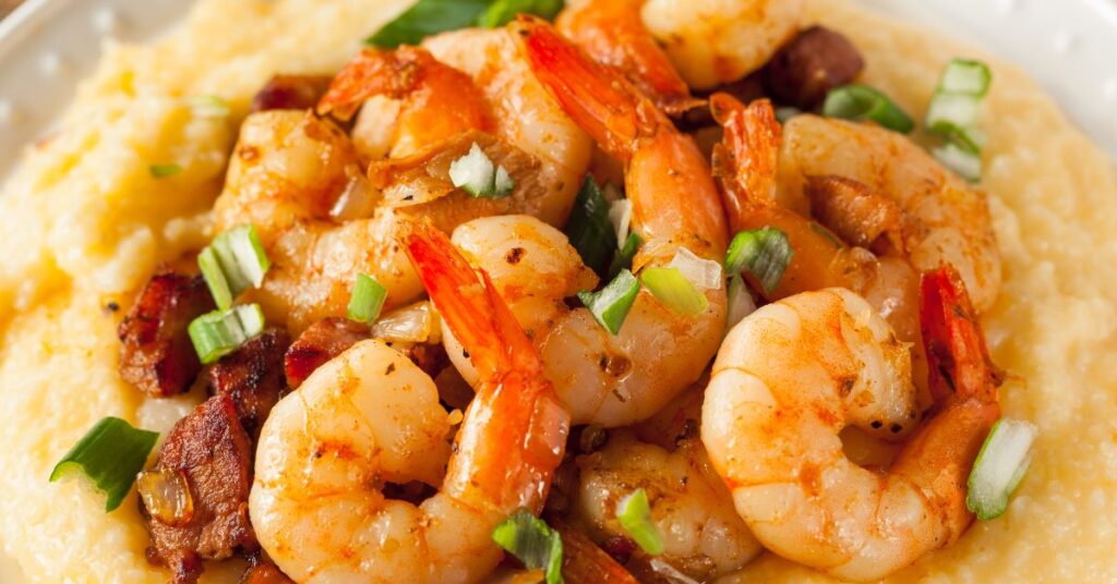 Easy Cheesy Shrimp and Grits Recipe - Outer Banks Recipes