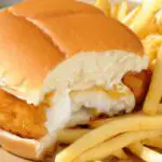fried flounder sandwich recipe with french fries