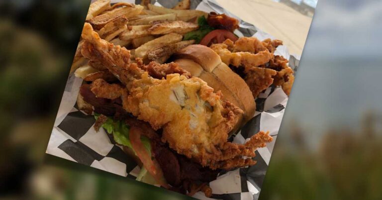 Fried Soft Shell Crab Sandwich Recipe Outer Banks Recipes