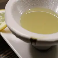 bowl of freshly squeezed lemon juice