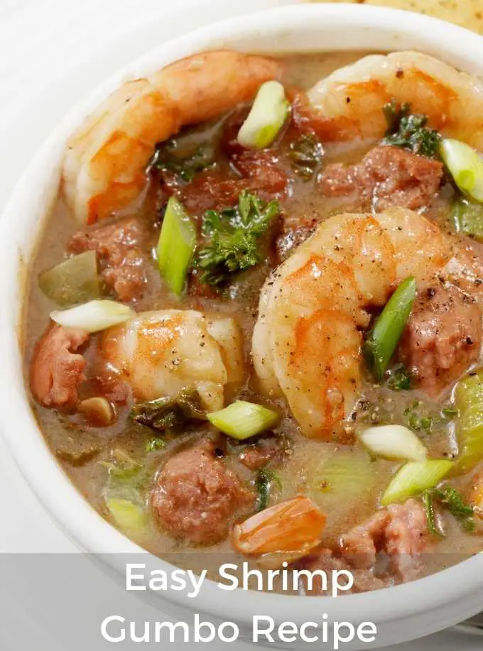 easy to make shrimp gumbo recipe