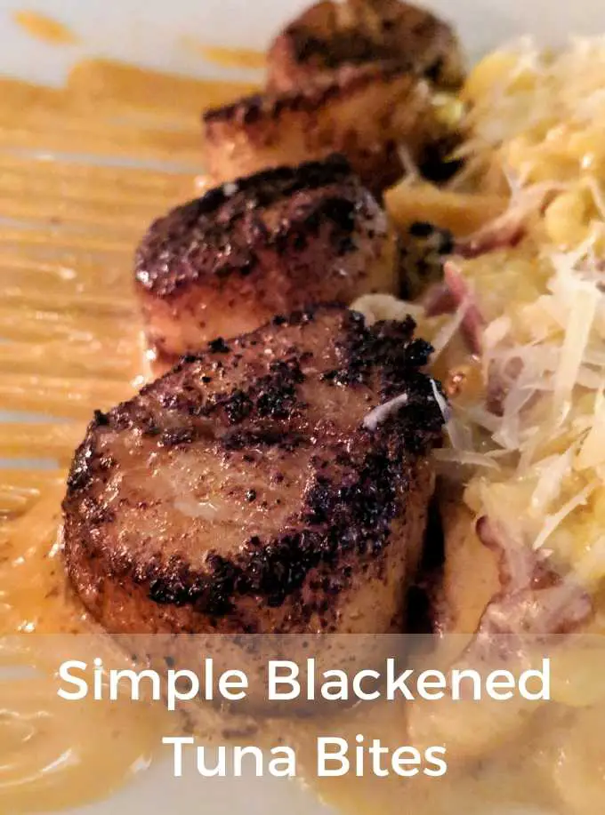 OBX Blackened Tuna Bites Recipe Outer Banks Recipes