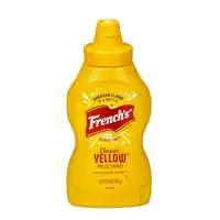 bottle of French's yellow mustard