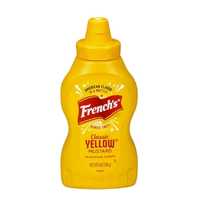 bottle of French's yellow mustard