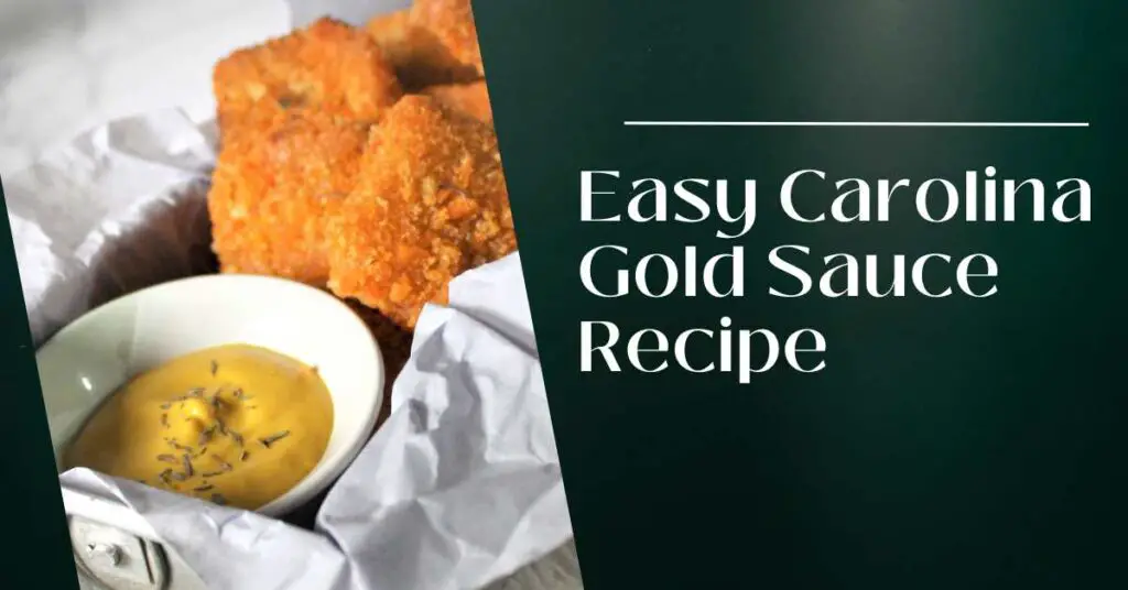 Easy Carolina Gold Sauce Recipe Outer Banks Recipes
