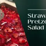 old fashioned strawberry pretzel salad is the perfect side dish or dessert for any occasion.